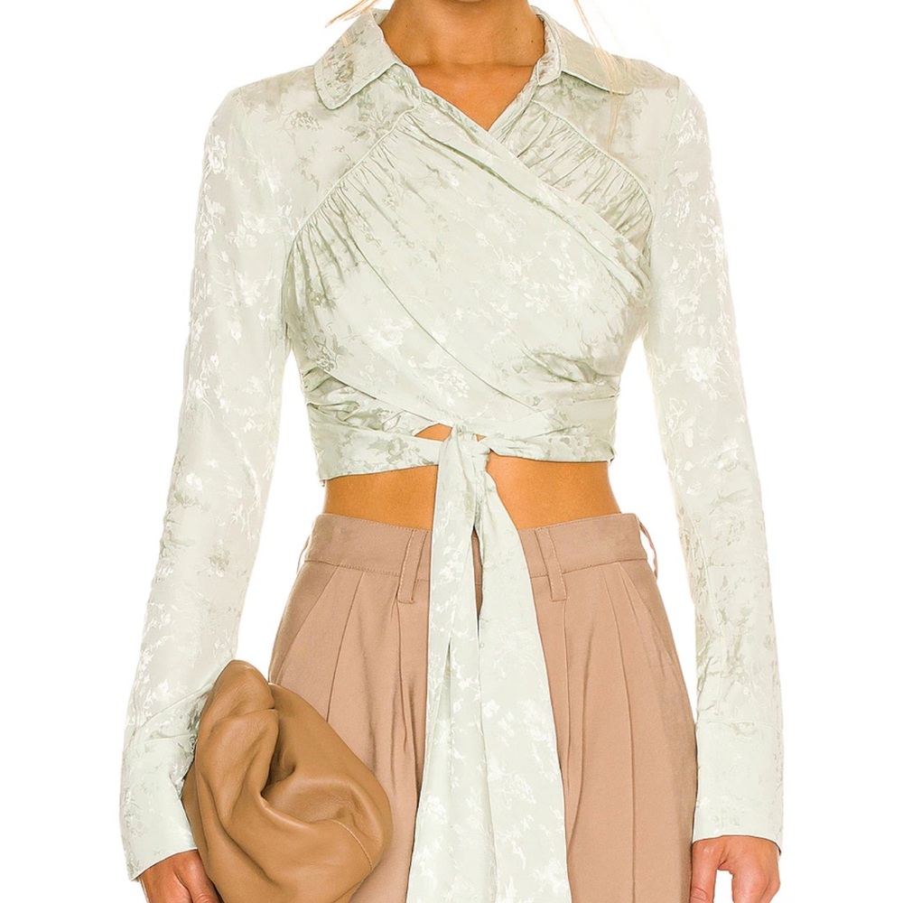 NWOT Elaine Top in Jade Green